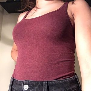 Maroon tank